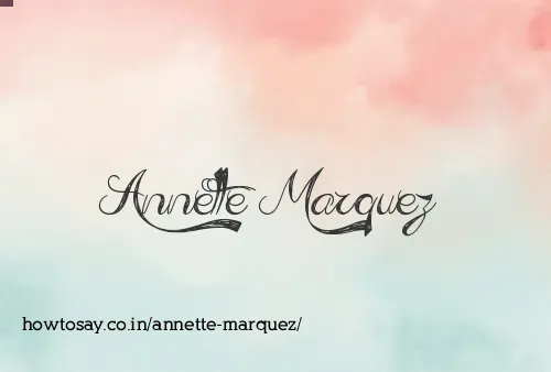 Annette Marquez