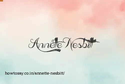 Annette Nesbitt