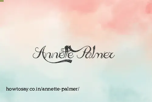 Annette Palmer
