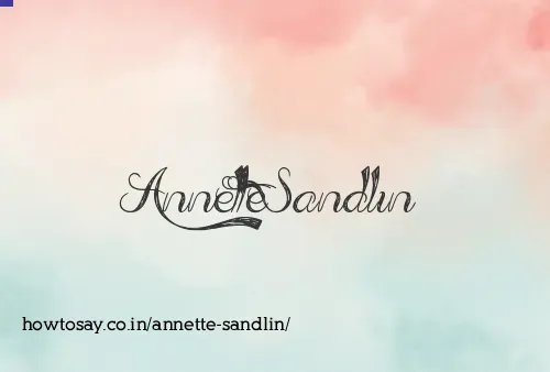 Annette Sandlin