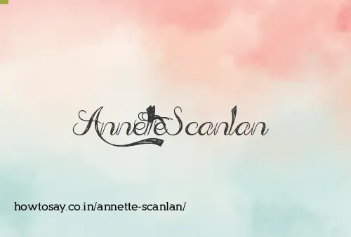 Annette Scanlan