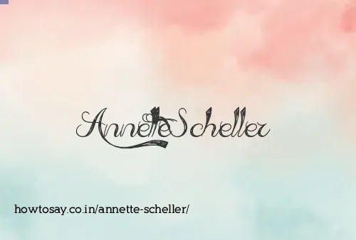 Annette Scheller