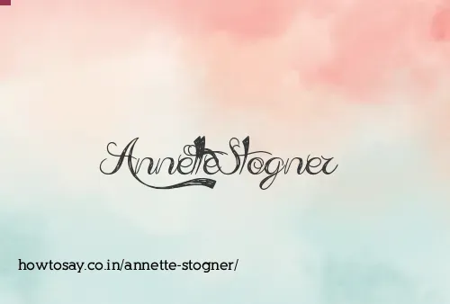Annette Stogner