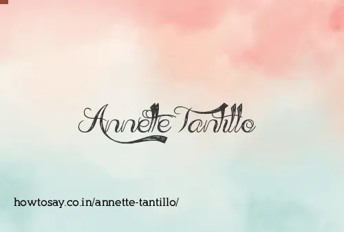Annette Tantillo