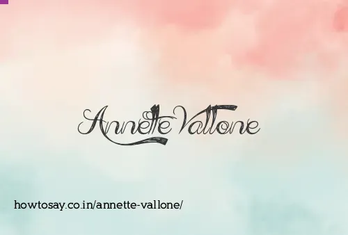 Annette Vallone