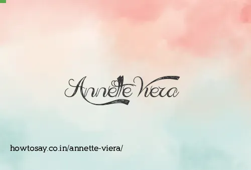 Annette Viera