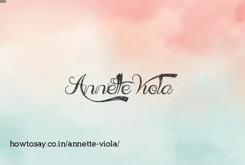 Annette Viola