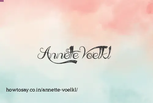 Annette Voelkl