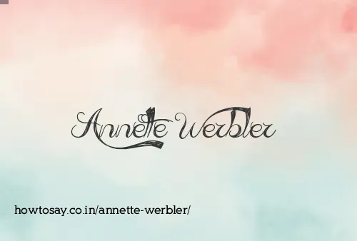 Annette Werbler