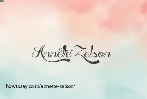 Annette Zelson