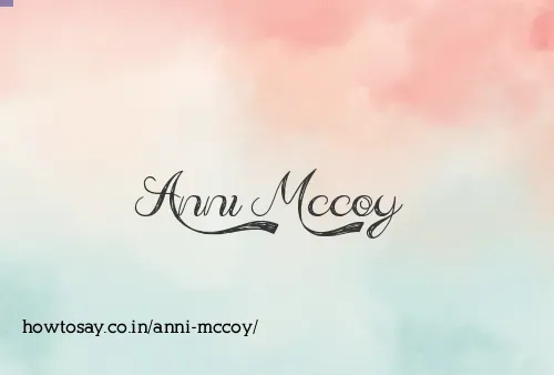 Anni Mccoy