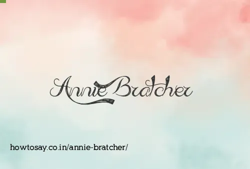 Annie Bratcher