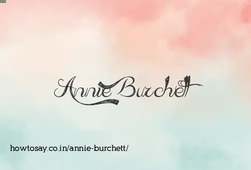 Annie Burchett