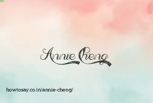 Annie Cheng