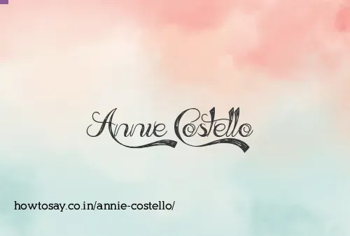 Annie Costello