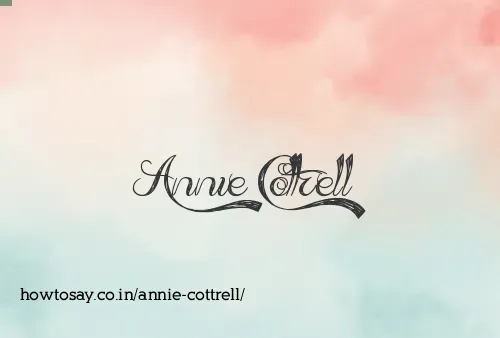 Annie Cottrell