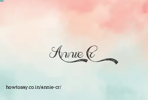 Annie Cr