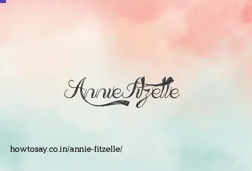 Annie Fitzelle
