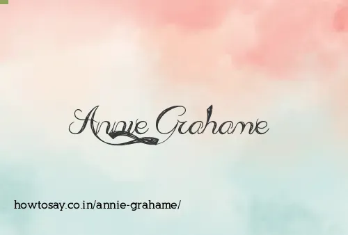 Annie Grahame