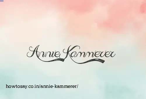 Annie Kammerer