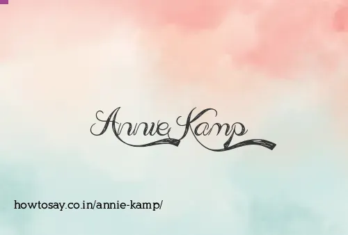Annie Kamp