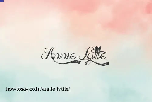 Annie Lyttle