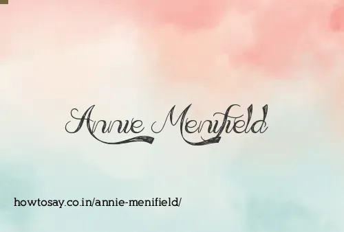 Annie Menifield