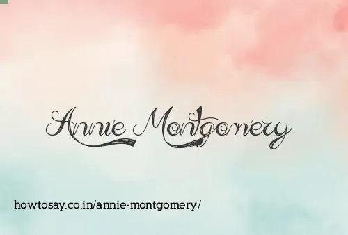 Annie Montgomery