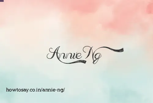 Annie Ng