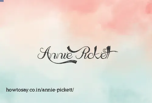 Annie Pickett