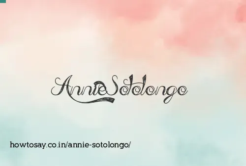 Annie Sotolongo