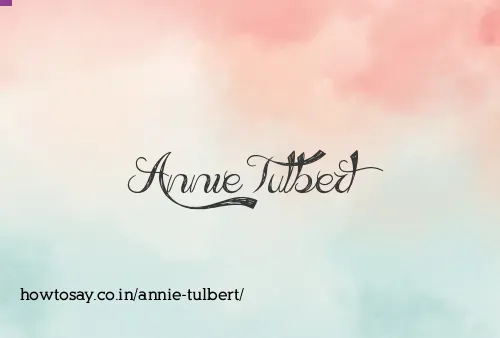 Annie Tulbert