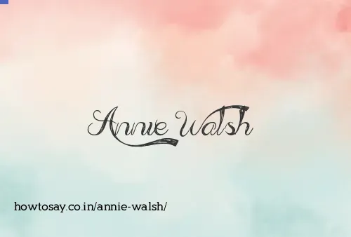 Annie Walsh