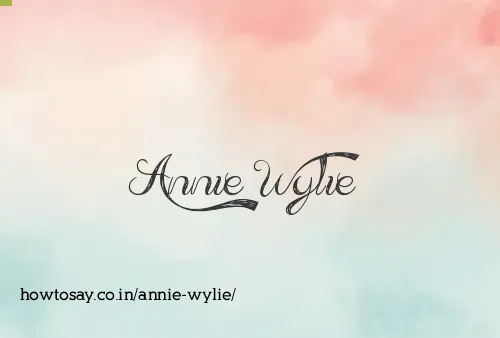 Annie Wylie