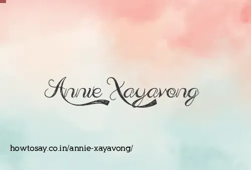 Annie Xayavong