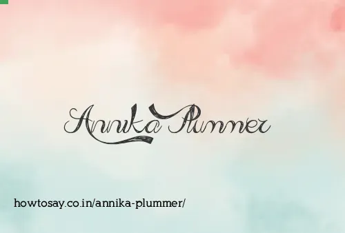 Annika Plummer