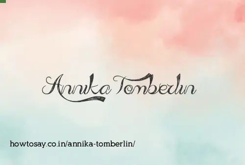Annika Tomberlin