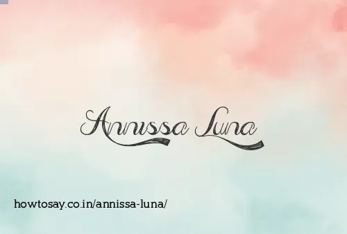 Annissa Luna