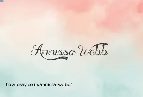 Annissa Webb