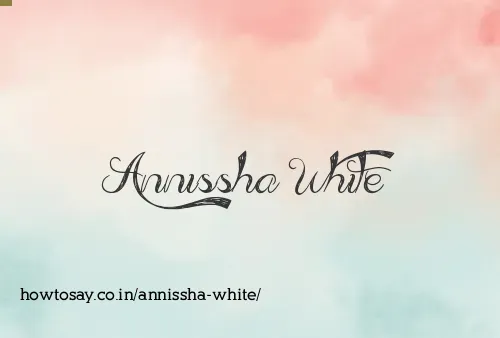 Annissha White