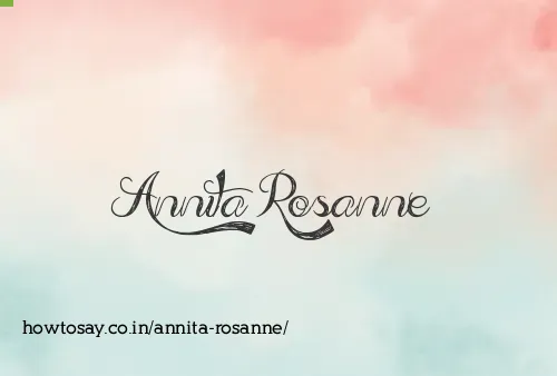 Annita Rosanne