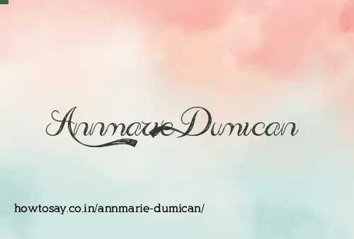 Annmarie Dumican