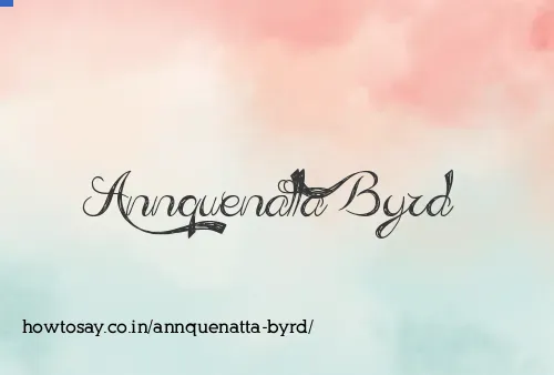 Annquenatta Byrd