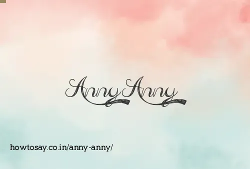 Anny Anny