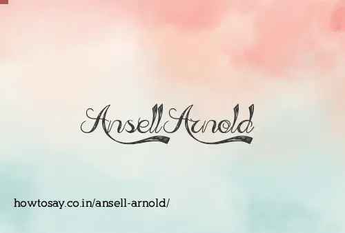 Ansell Arnold