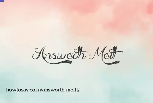 Answorth Moitt