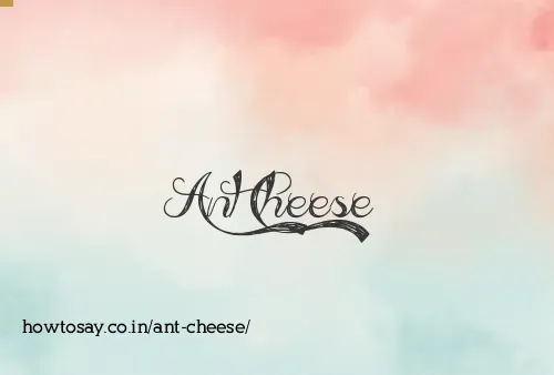 Ant Cheese
