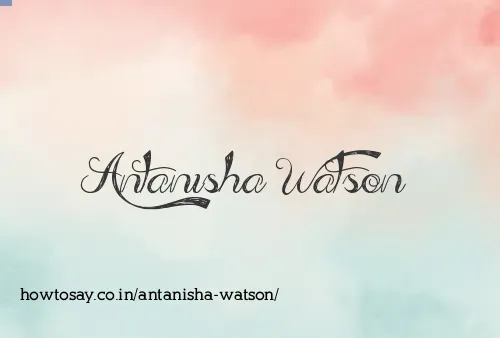Antanisha Watson