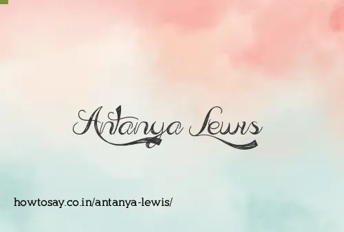 Antanya Lewis
