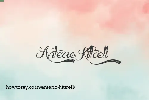 Anterio Kittrell